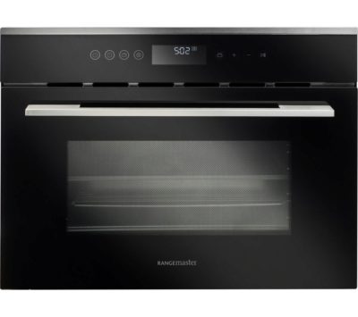 Rangemaster RMB45SCBL/SS Electric Steam Oven - Black & Stainless Steel